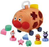 Anpanman 麵包超人 益智玩具 智力玩具豬仔車圖形玩具(APG251) (特價$178.00)無折