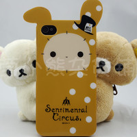 新款 Diecut Cover 可愛兔子 iphone4 4S 手機殼
