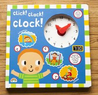 #1975 Click Clack Clock教小朋友睇時間/圖書/課外書/硬皮書