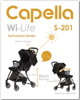 韓國 Capella S201 特價 高坐位 超輕量 雙向 幼兒 嬰兒 可站立 單手收車 手推車 4.3kg