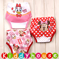 bb嬰兒用品~嬰幼兒三層棉質防水學習戒(介)片隔尿褲(3條裝) BB1089 現貨