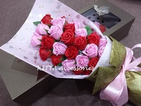 2018情人節求婚必備 ~ 自選混色香皂玫瑰花花束 (請預早訂製)