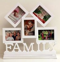 ❤ 老婆老公媽咪爸爸實用生日禮物推介 ❤ 創意FAMILY全家幅座檯相框相架