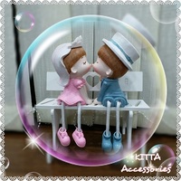 熱賣結婚/情人節禮物 ~ 可愛KISS情侶公仔Figure