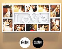❤ 結婚/情人節禮物推介 ❤ LOVE 歐式創意掛牆相框相架 (女朋友男朋友生日禮物)