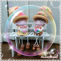 女朋友男朋友情人節禮物 ~ 新款可愛LOVE情侶公仔