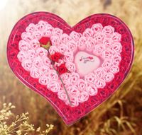 ❤ 2018情人節禮物推介 (現貨) ❤ 精裝82朵玫瑰花香皂花/手工皂 + LOVE YOU 閃燈 (情人節花束/訂花/送花)