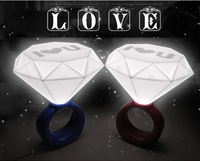 2016結婚/聖誕節求婚禮物推介 - I LOVE YOU 大鑽石戒指LED燈