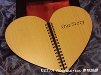 【DIY情人節禮物推介】木紋封面 Forever / Our Story DIY手工情侶相簿