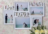 實用結婚/求婚禮物推介 ❤ 創意Live Love Laugh 組合情侶結婚掛牆相架