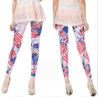 【現貨】35010 百搭印花褲/打底褲 Legging (國旗款)