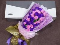 50朵香皂玫瑰花花束 (2018情人節網上訂花)