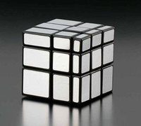 聖手魔方 3X3 金銀色 鏡面 扭計骰 Mirror Cube