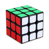 聖手魔方 3X3 黑底 扭計骰 Rubik's Cube