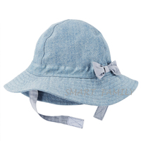 美國直送 Carter's 兒童幼兒太陽防曬綿質帽 (0 - 3 mths) 夏日戶外游水用品 / BB